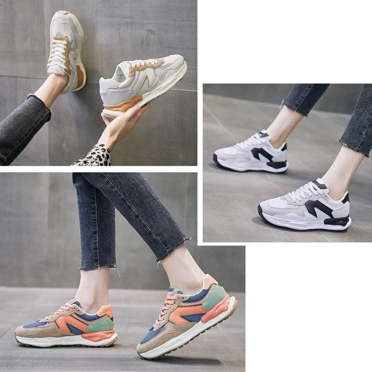 LY-982 Lightweight and Stylish Mesh Running Shoes with PU Stitching for Casual Wear