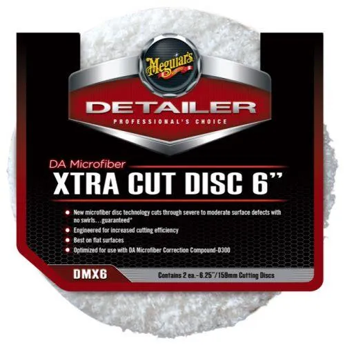 MEGUIAR'S | DA Microfiber Xtra Cut Disc (2 pack)