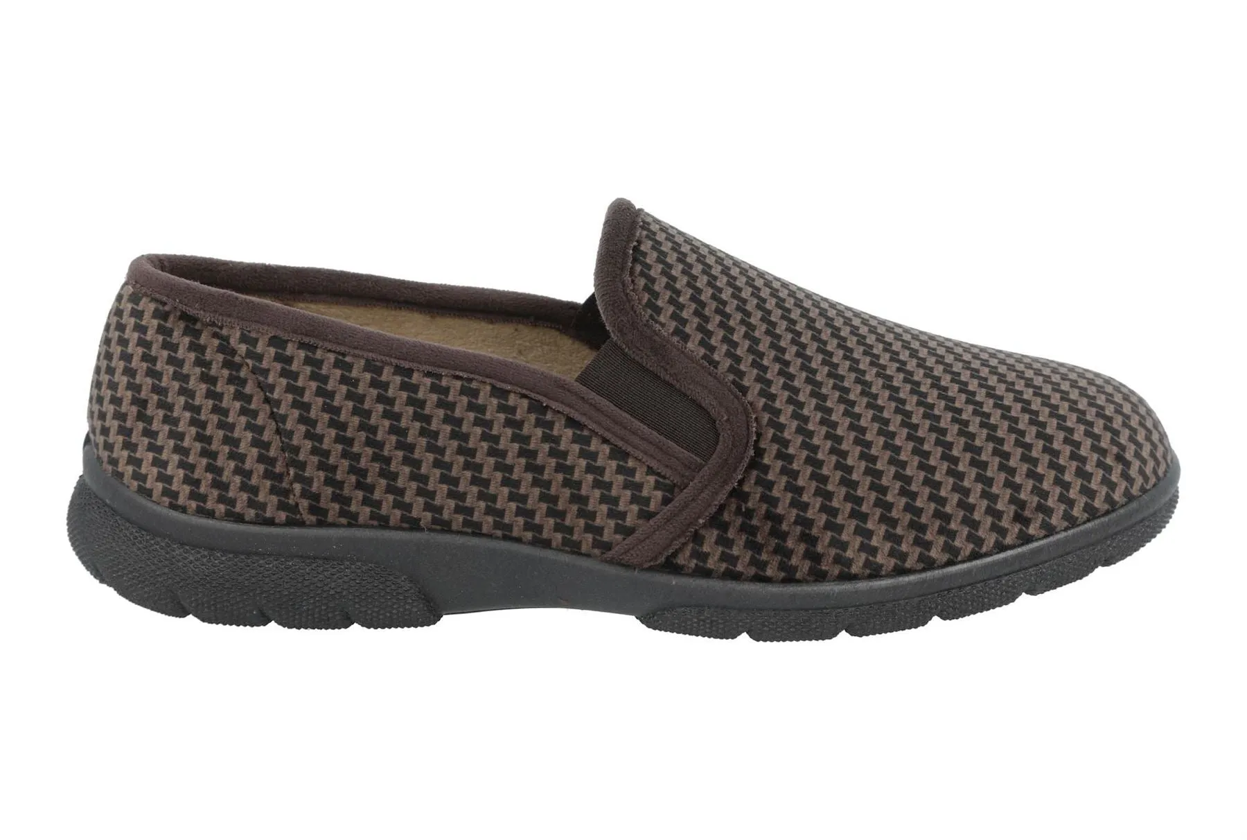 Men's Wide Fit DB Glen Slippers