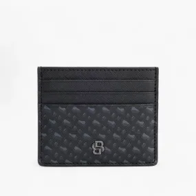 Monogram Card Holder With Double B Trim