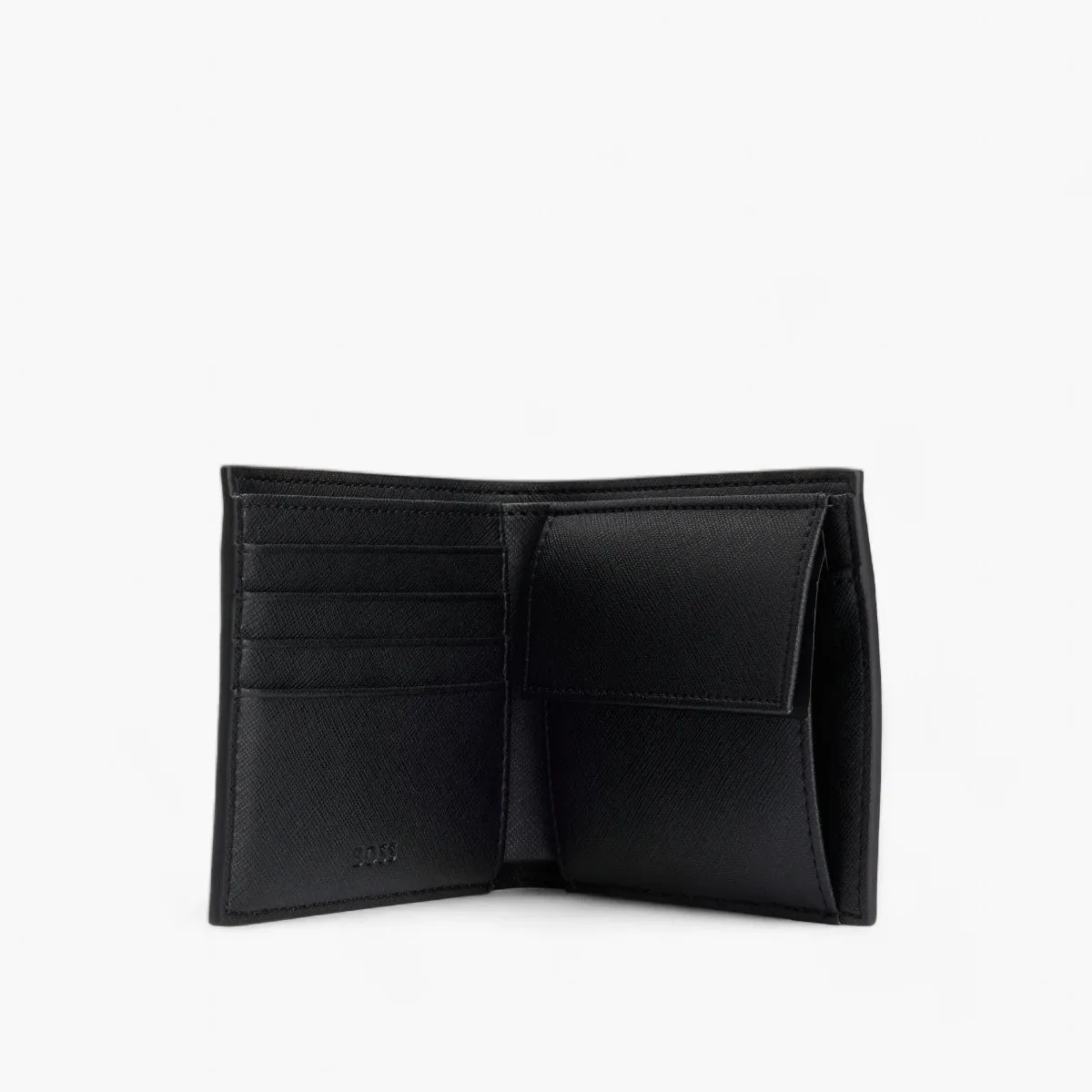 Monogram Folding Wallet With Double B Trim