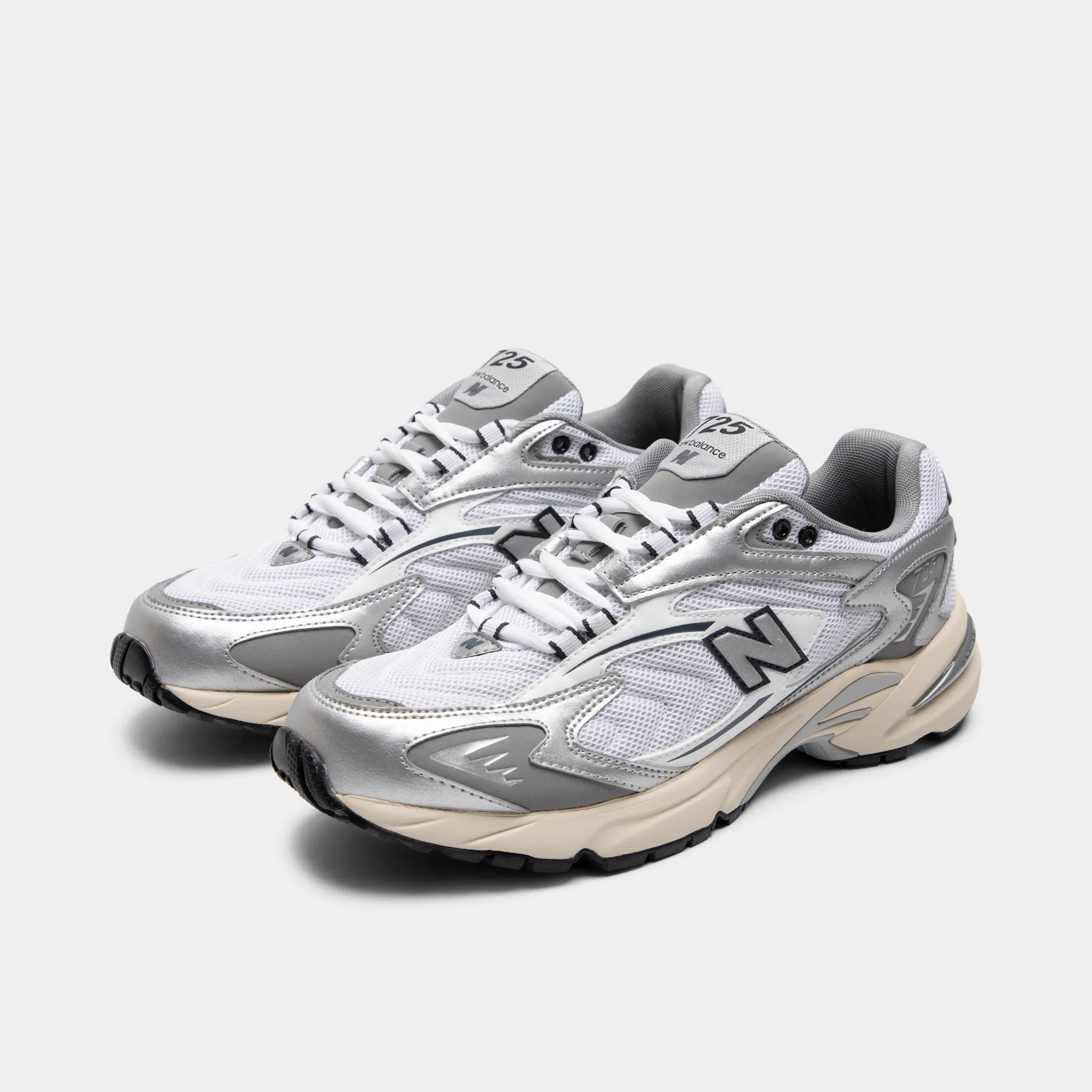 New Balance 725V1 White / Metallic Silver - Slate Grey