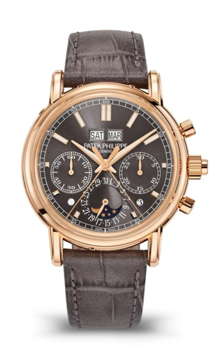 Patek Philippe Perpetual Calendar Chronograph Grand Complications Grey Dial 5204R-011