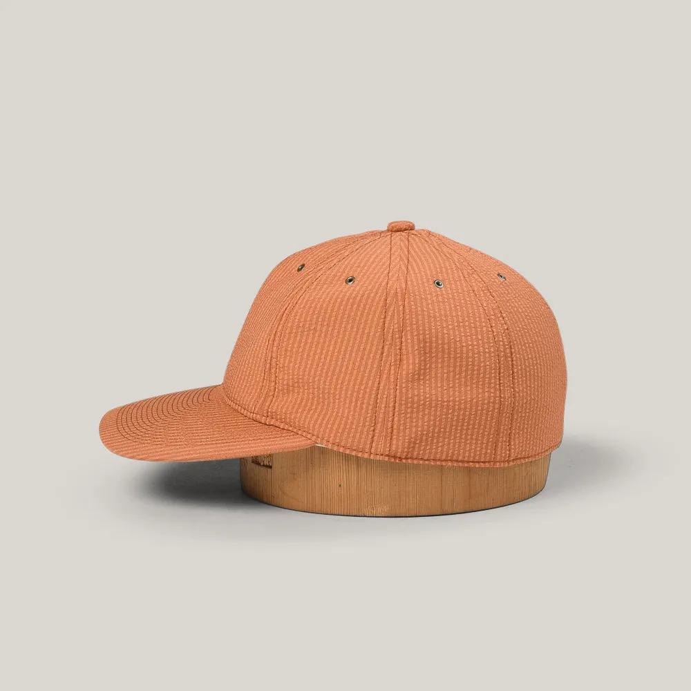 POTEN SEERSUCKER CAP - ORANGE