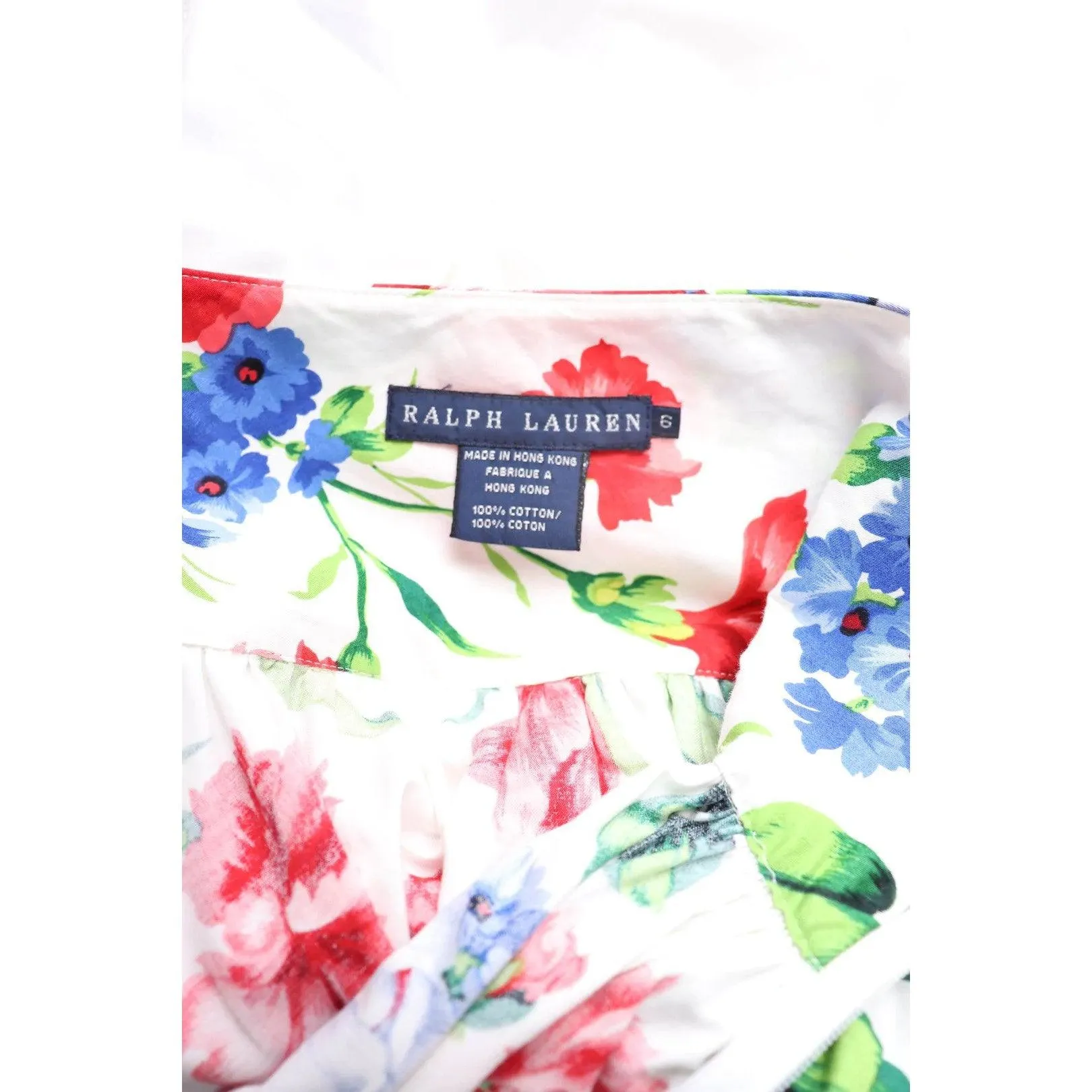 RALPH LAUREN 80's Floral Skirt | Size S