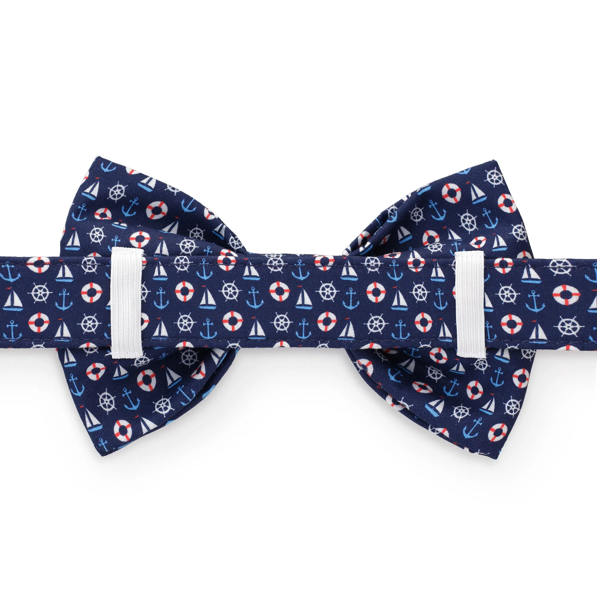 Sail Away Dog Bow Tie