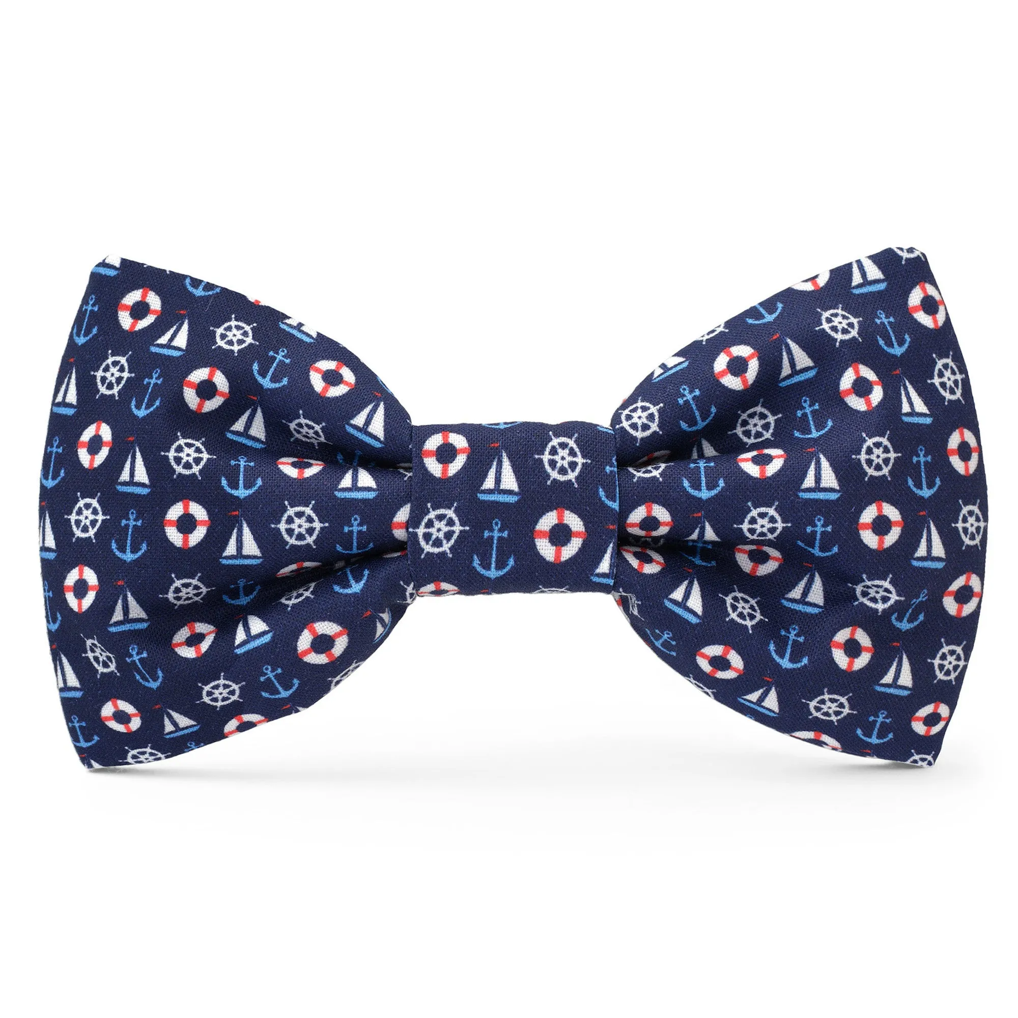 Sail Away Dog Bow Tie