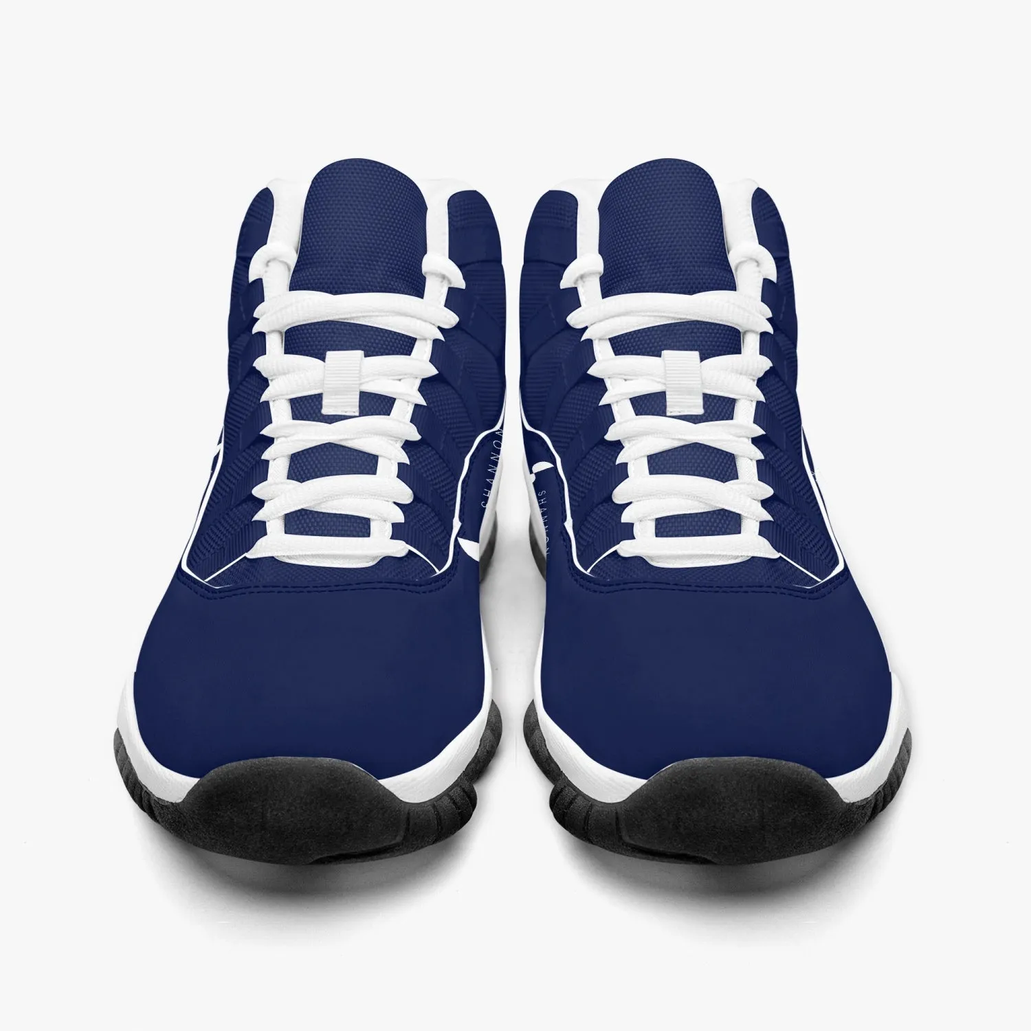 SHANNON COOPER RACING Leather Racing shoes - 'Excelsior' - Navy