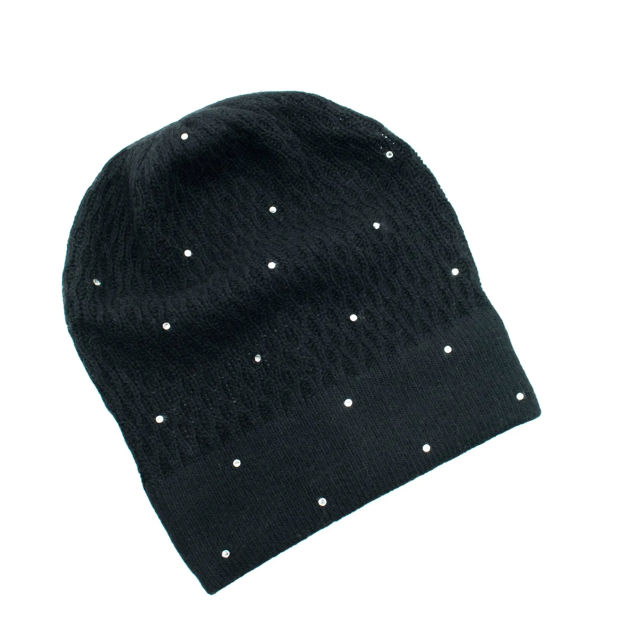 SLOUCHY HAT WITH CRYSTALS