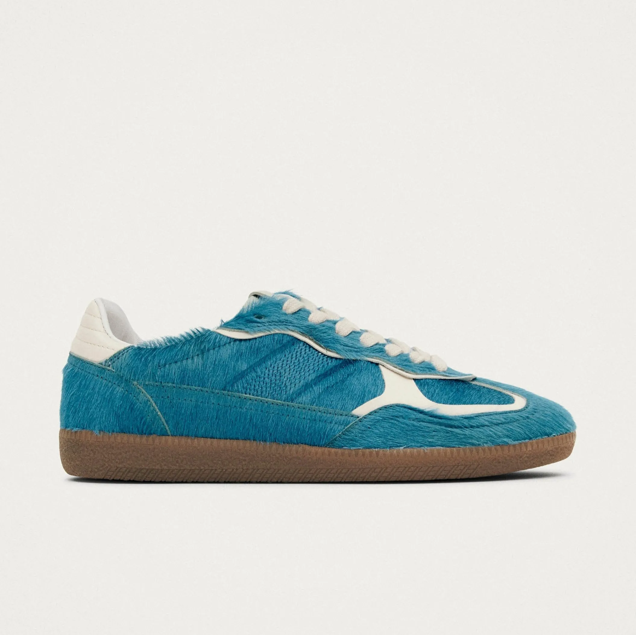 Tb.490 Rife Soft Blue Leather Sneakers