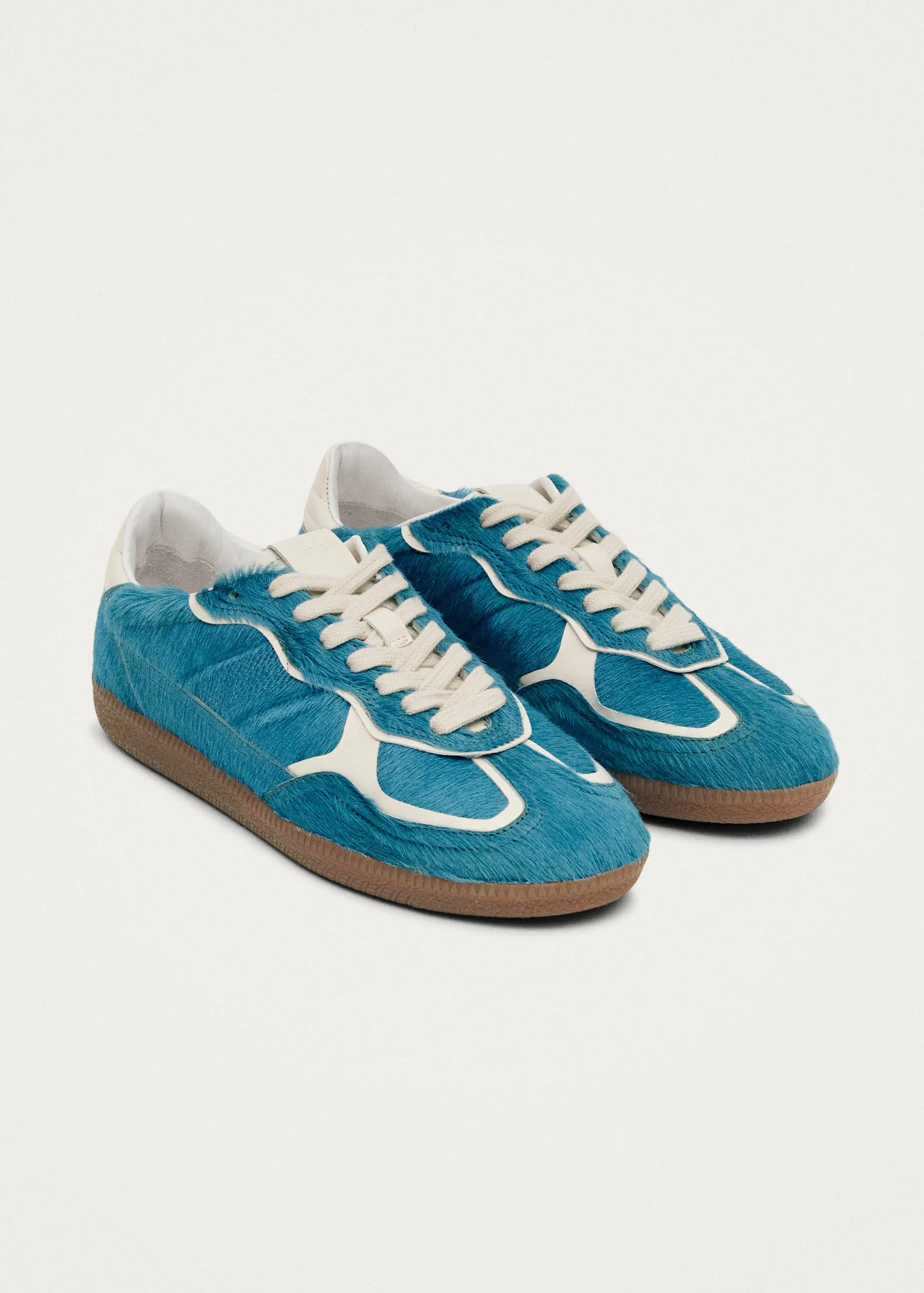 Tb.490 Rife Soft Blue Leather Sneakers