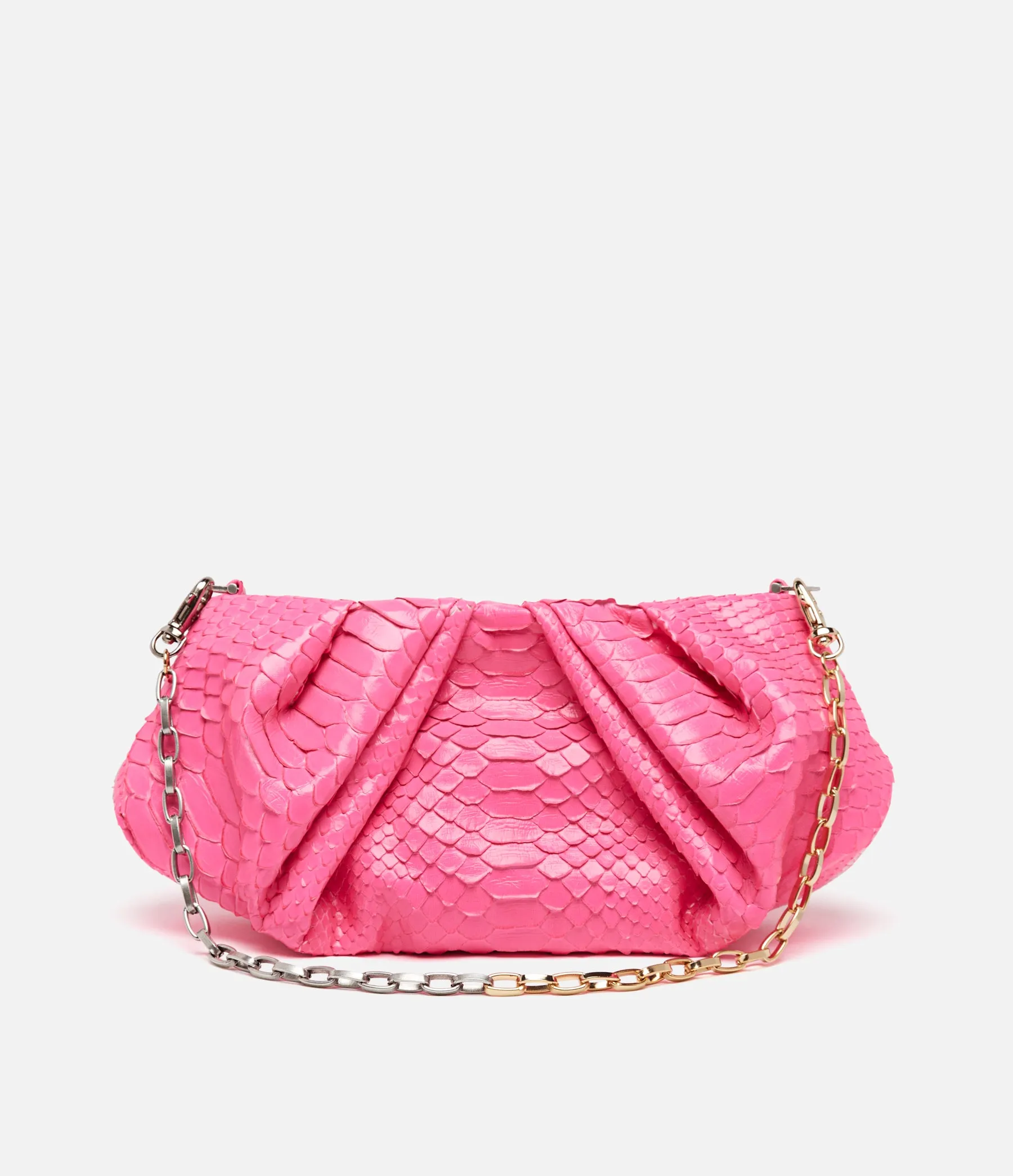 The Neon Python Croissant Bag