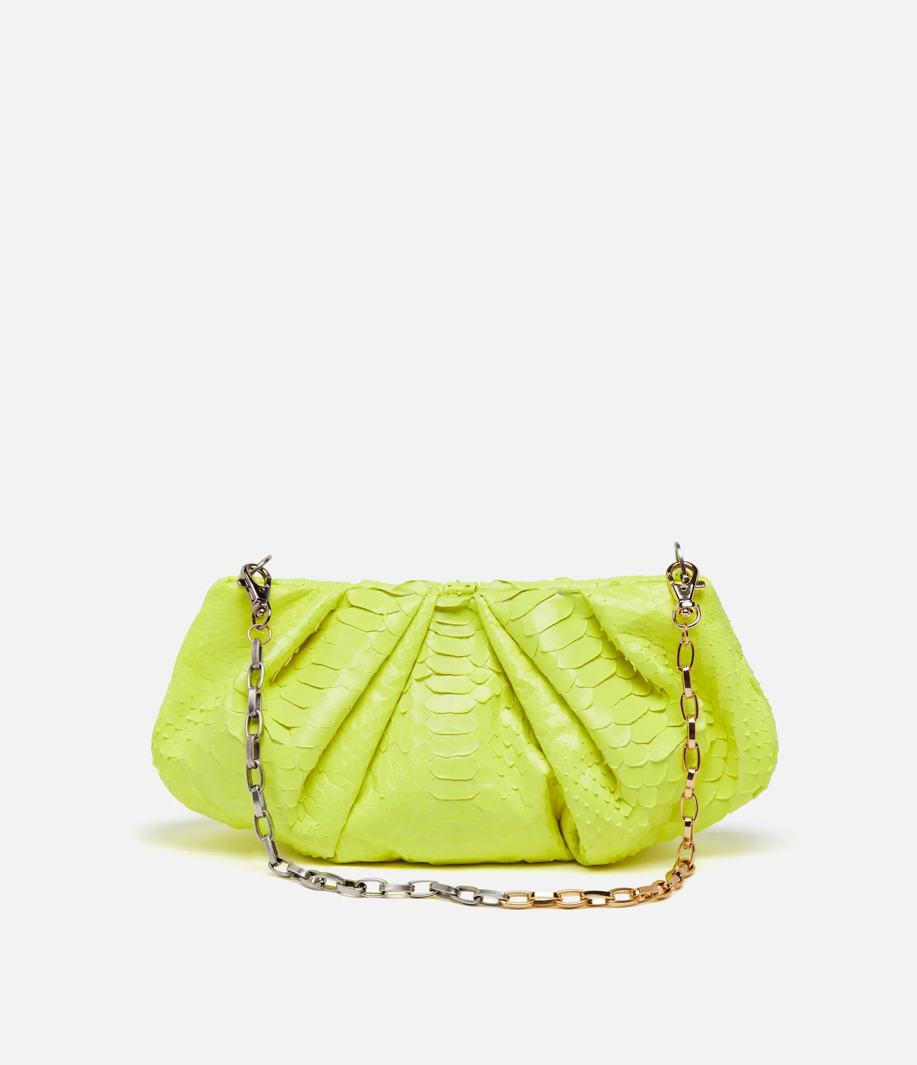 The Neon Python Croissant Bag