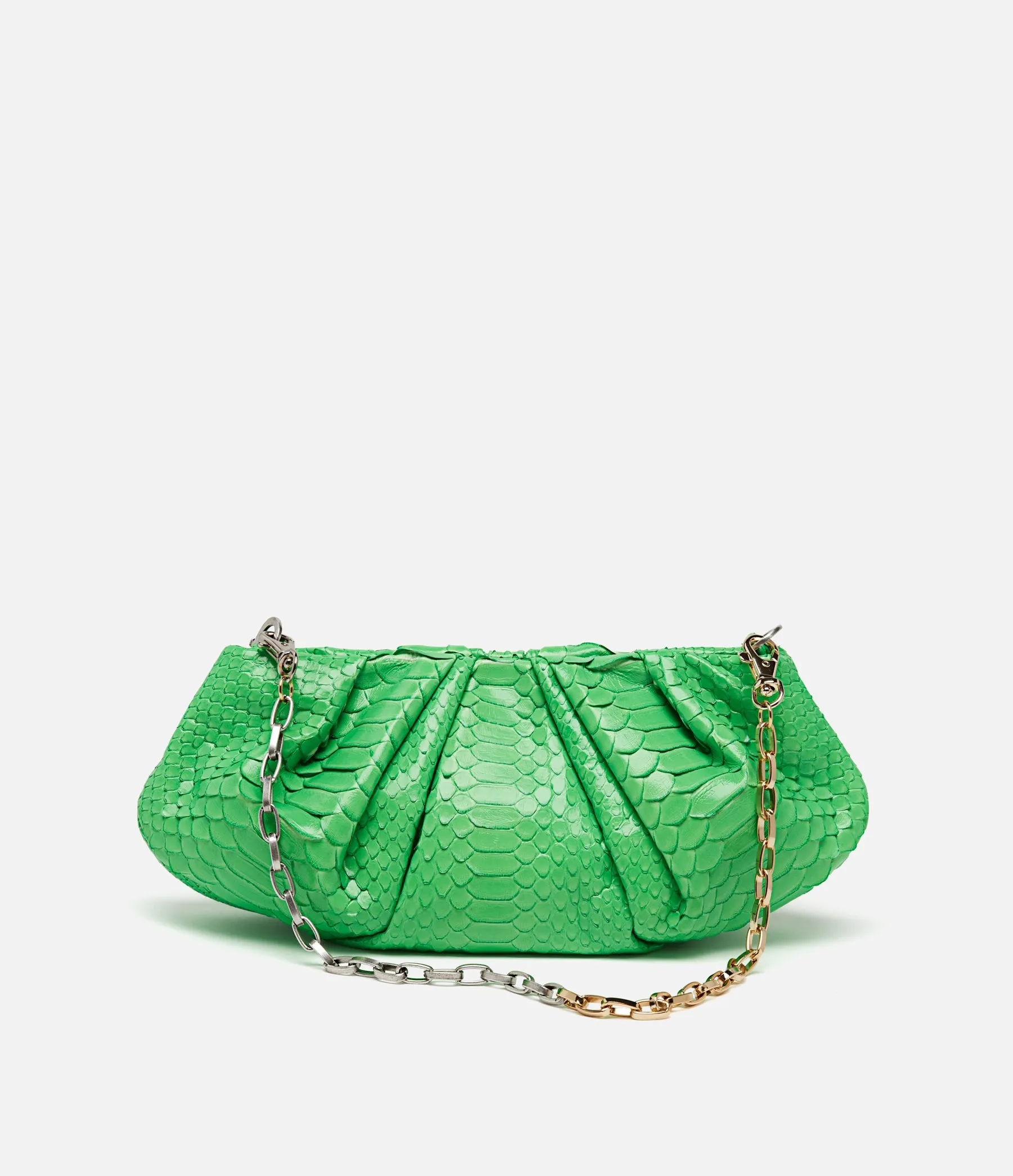 The Neon Python Croissant Bag