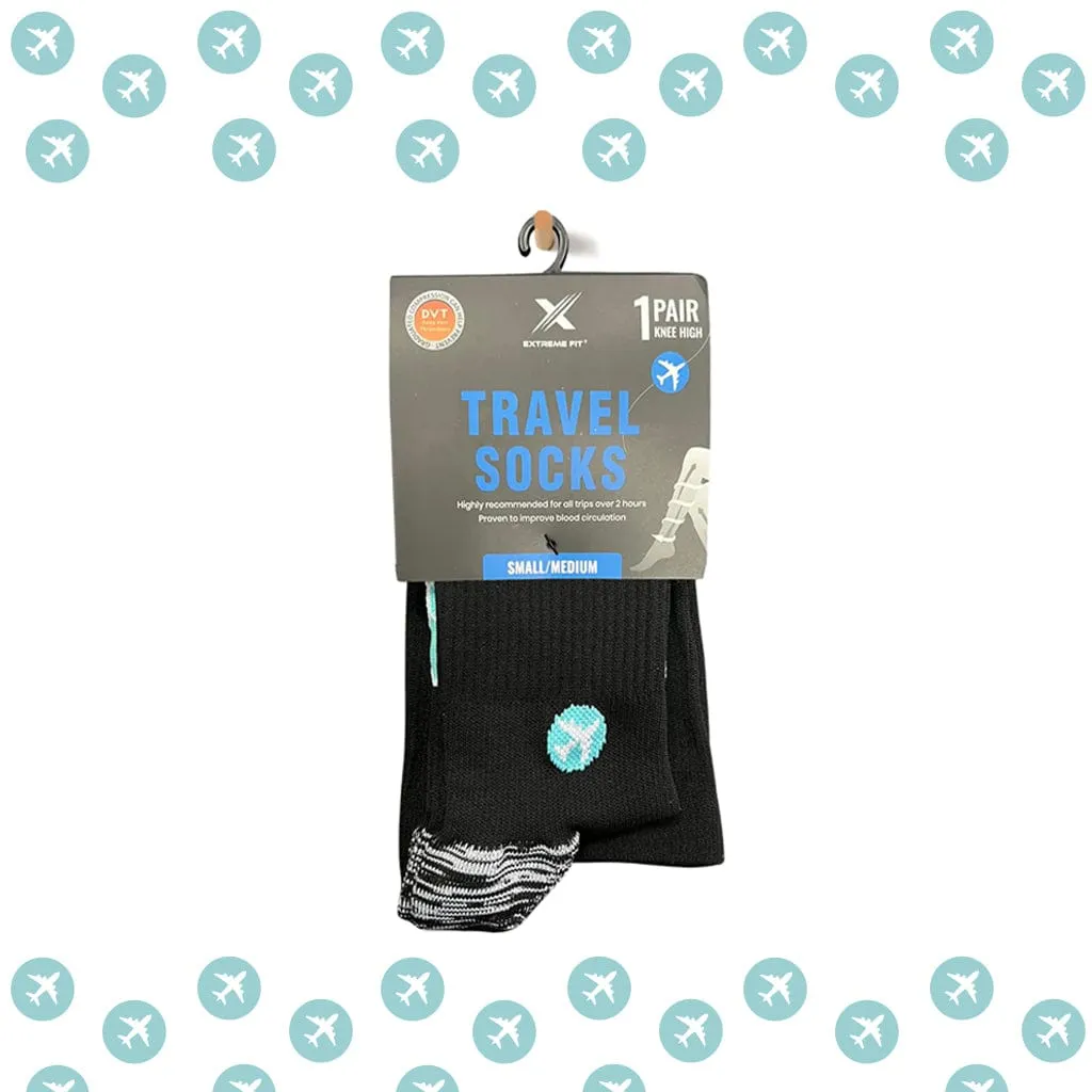 Travel Socks - Blue