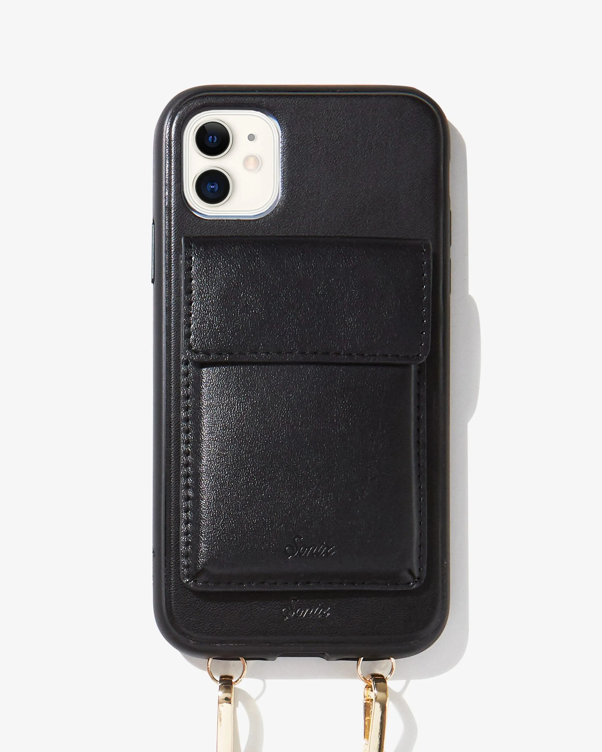 Tres Case Crossbody - Black, iPhone (11 / XR)