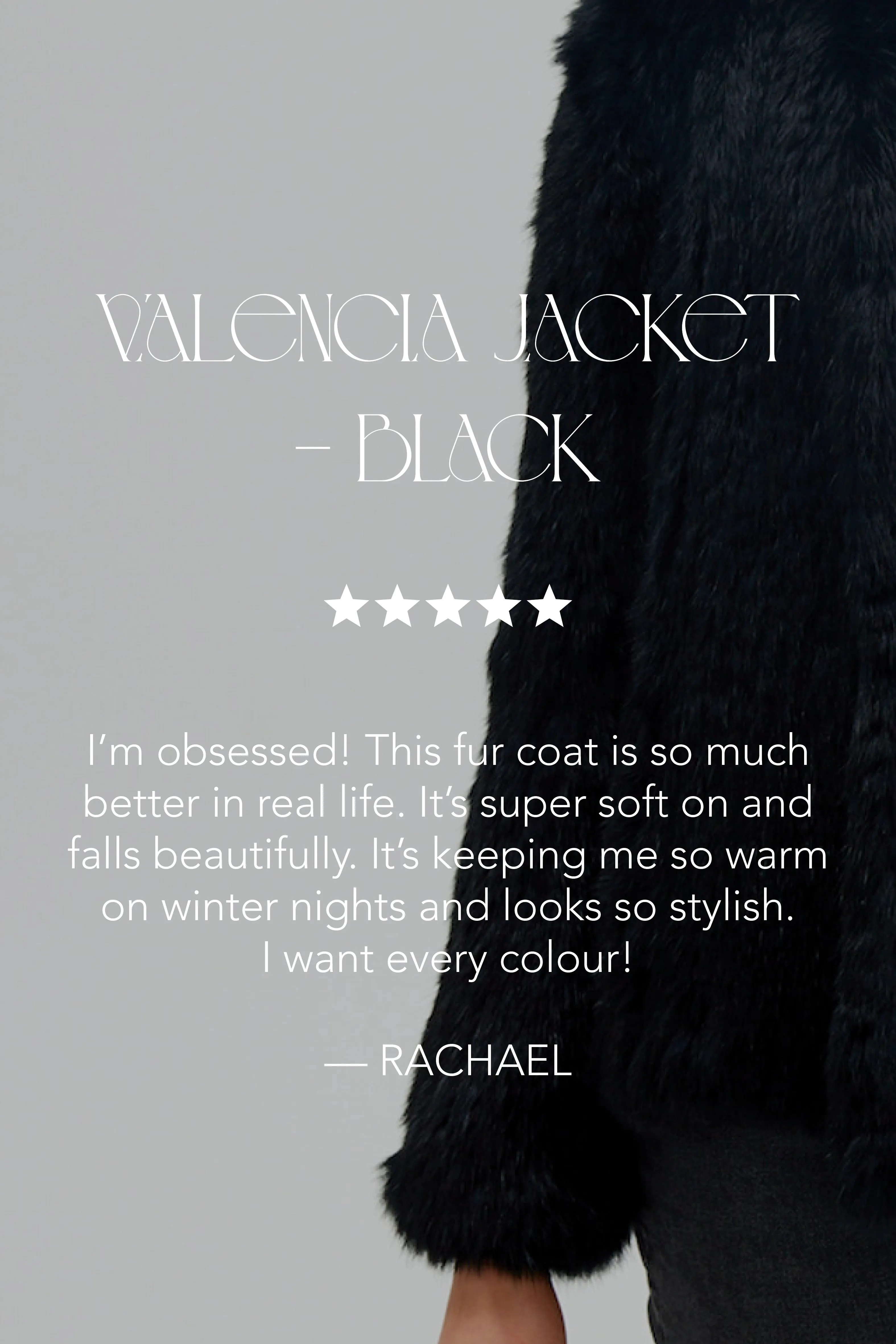 Valencia Jacket - Black