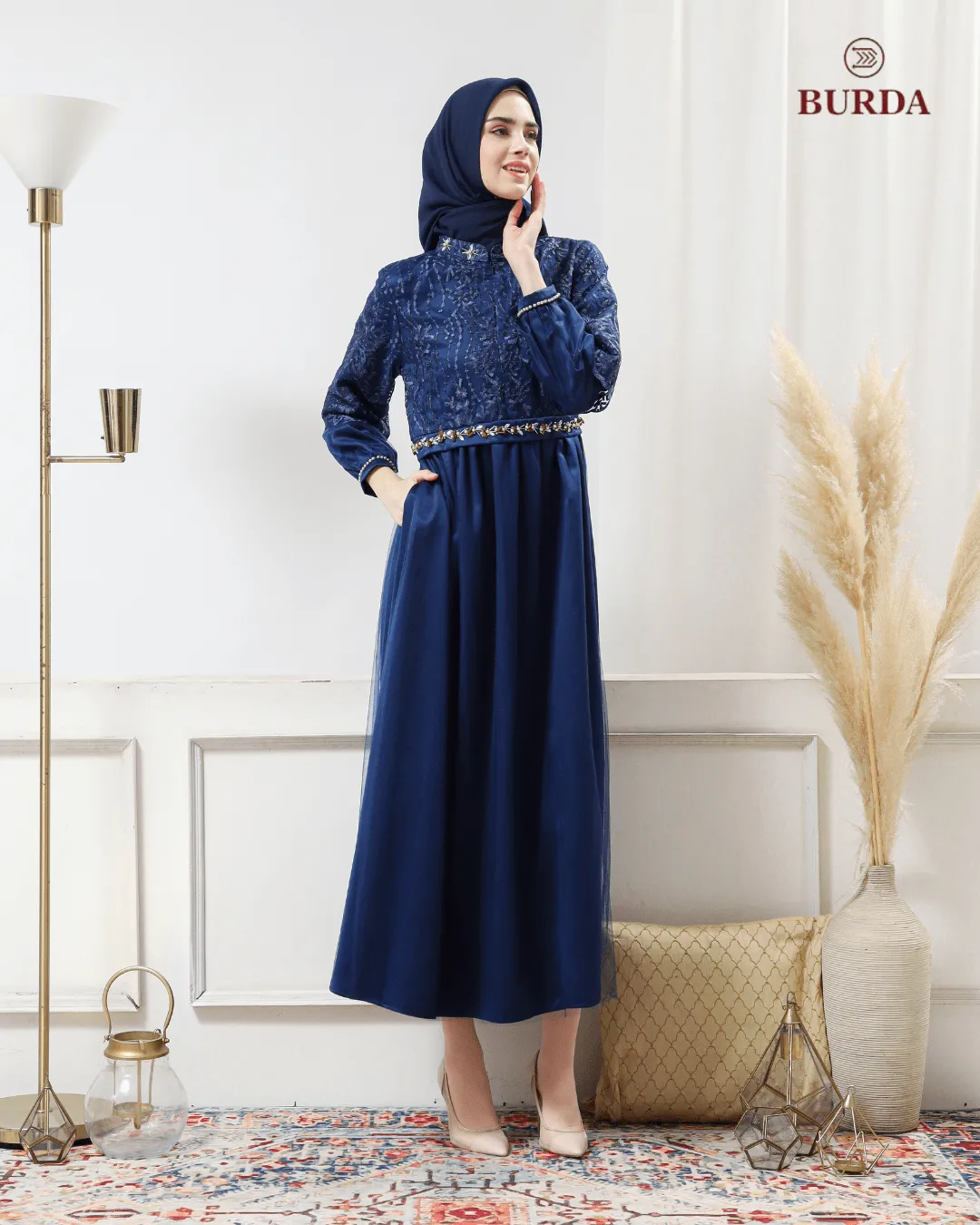 Women's Navy Party Dress